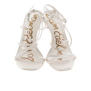 Sam Edelman white heels. Size 10
